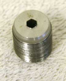 AGD classic reg valve screw
