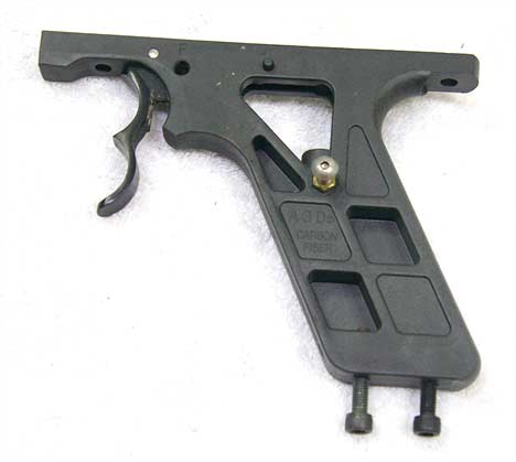 Automag double trigger frame,used shape,cut trigger guard.