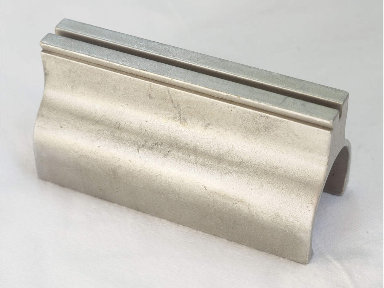 Polished sight rail, slip on, used, for automag body