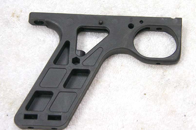 Classic Automag RT frame, has ding out of recess for