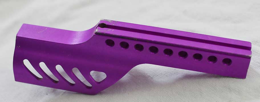 ANS Purple sight rail, see pics, has wear