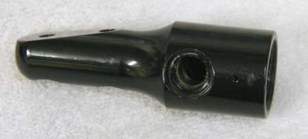 Angled duckbill, inlet is on left side, used good shape