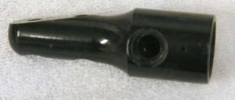 Angled duckbill, inlet is on left side, used decent shape, light dings