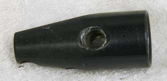 AGD, ACI style angled asa, inlets on either side, needs plug for one, used decent shape