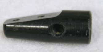 angled asa with inlet on left side, used