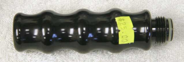 Dead on paintball black gas throug grip, new, 4.5 inches high