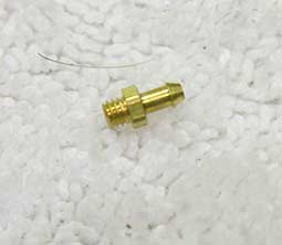 Brass 3-56 barbs for ANS or Dye 3 ways, new