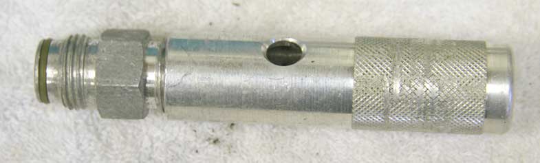 Brass eagle raw 12 gram twist changer, used with wrench marks