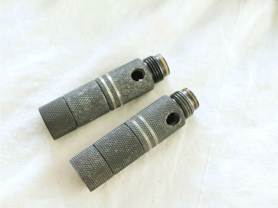 Lapco knurled asa expansion chamber, gas through, used decent shape