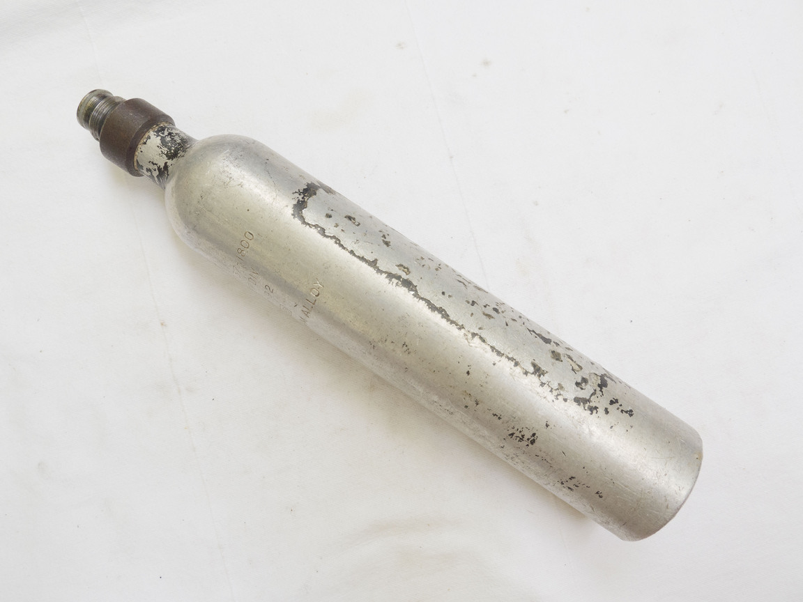 Used bad shape Air Power Tank, likely from an Apex Elite or Vector