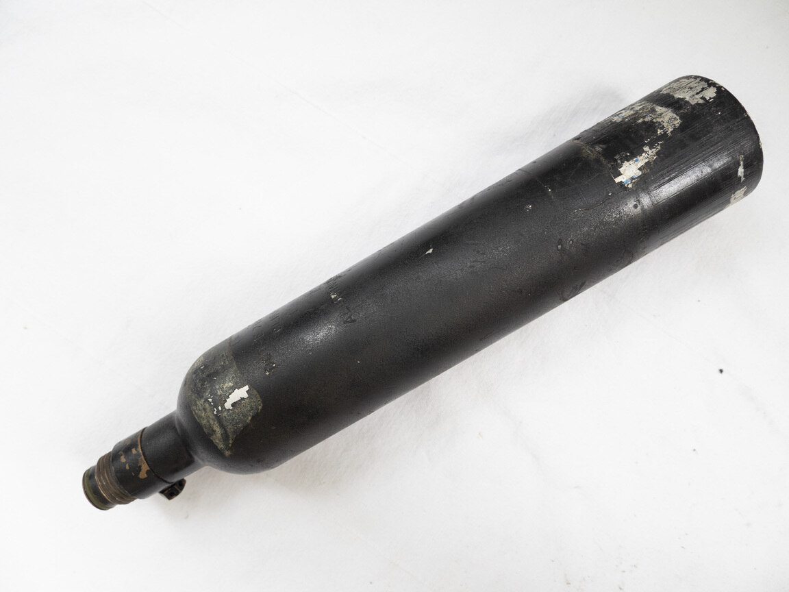 7oz tank with powdercoated, used shape -DOT – E 1-88