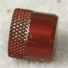 old school red used with bleed hole tank asa thread cover