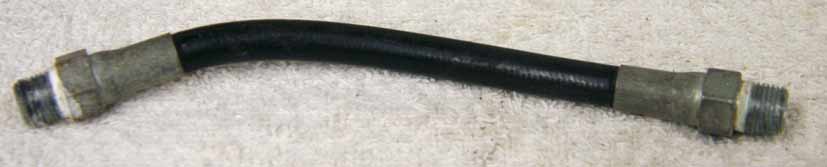 Old 6” black plastic hose, 2500psi rated would not recommend over 800 psi, used good shape