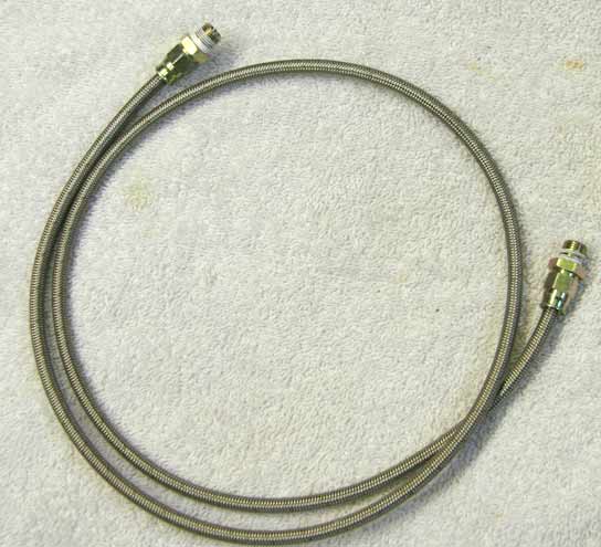 40.5” steel braided hose in used good shape