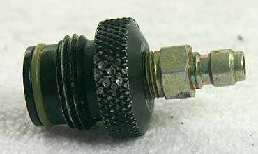 used decent shape male asa female 1/8th npt, knurled edge has wrench marks, good threads. With male qd nipple