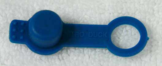 blue nitro duck fill nipple cover, new