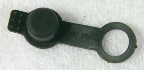 black nitro duck fill nipple cover, new