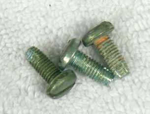 used decent shape screw for thermo valve cap