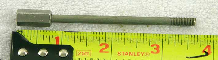 3.5 inch wgp hex cocking rod, used shape