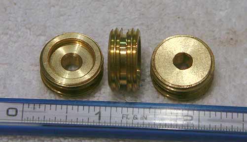 Brass Autococker threaded IVG for Post 98 Autocockers. Needs orings, new.