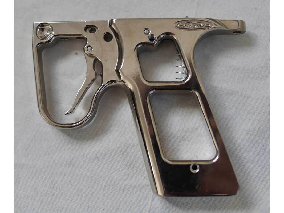 Dye Double Trigger Hinge, chrome good shape