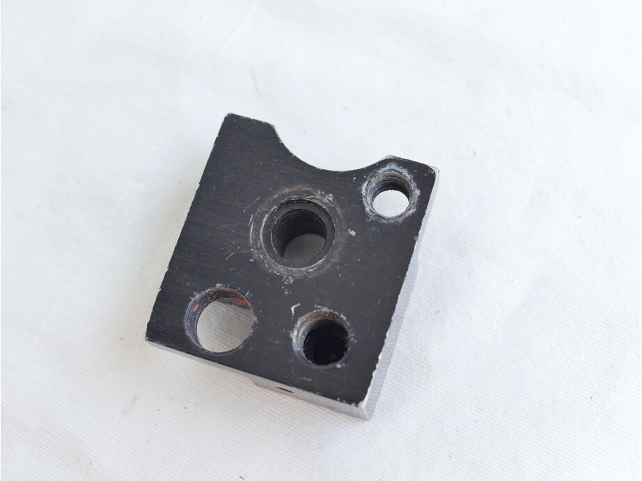 Flat black pre 2k front block, used shape, see photos