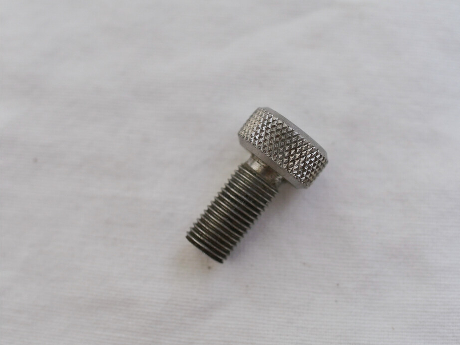 Good shape small size Taso Rock adjustment screw, stainless, used looks good