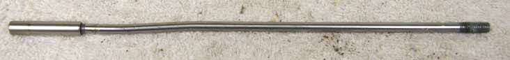 8.25 inch cocker pump arm, used shape, stainless, light wrench marks on collar threads=good, light wrench marks before collar