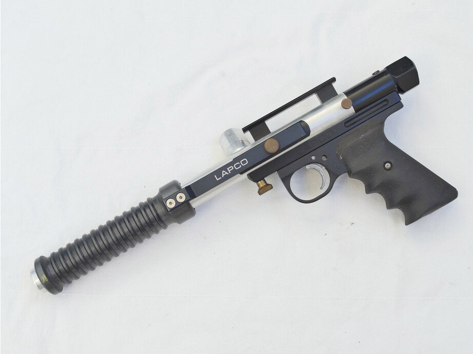 Lapco Force Recon, polished body Bore drop. Has later Force Recon cut rail and WGP frame.