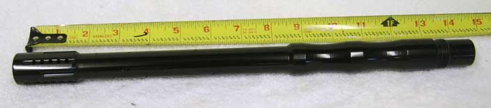 Cocker – black aluminum barrel, 14 inch 1 piece