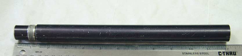 12 inch Autococker Bull barrel, with raw ID. Bore looks nice. Possibly cut down