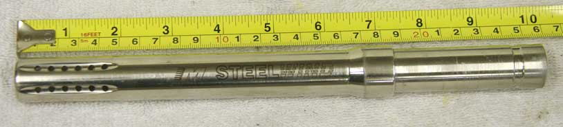 Montneel slip fit (retaining screw) Steelwind barrel (doesn't fit line si snubs) 10 inch, .692 id, great shape
