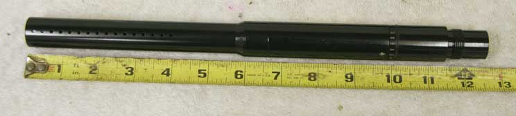 Aradus A-5? thread adjustable 12.5 inch barrel, oring are bad inside bore