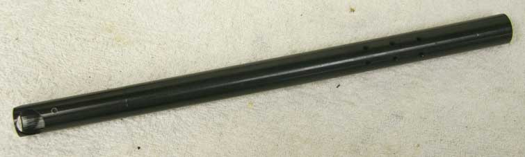 F2 barrel, not sure of brand, internal spiral rifling, 13.75 inch, .687-.69 end bore, used decent shape