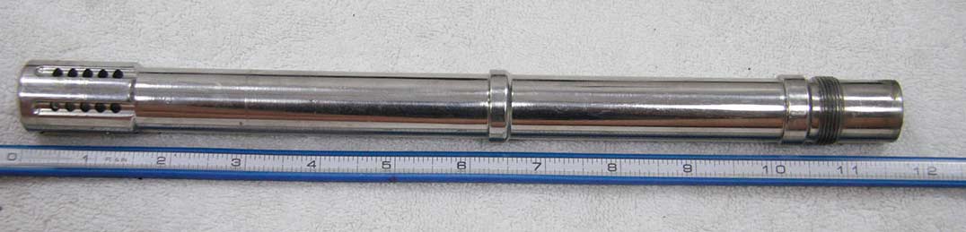 11.5 inch used 32 degree Cocker stainless barrel, .690 bore