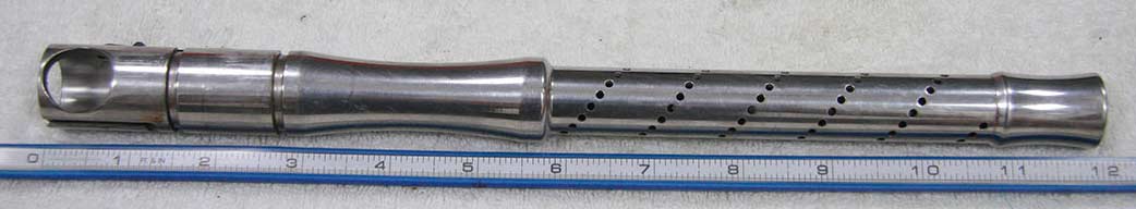 Smart Parts Spiral ported stainless Automag barrel, used shape, 12 inch