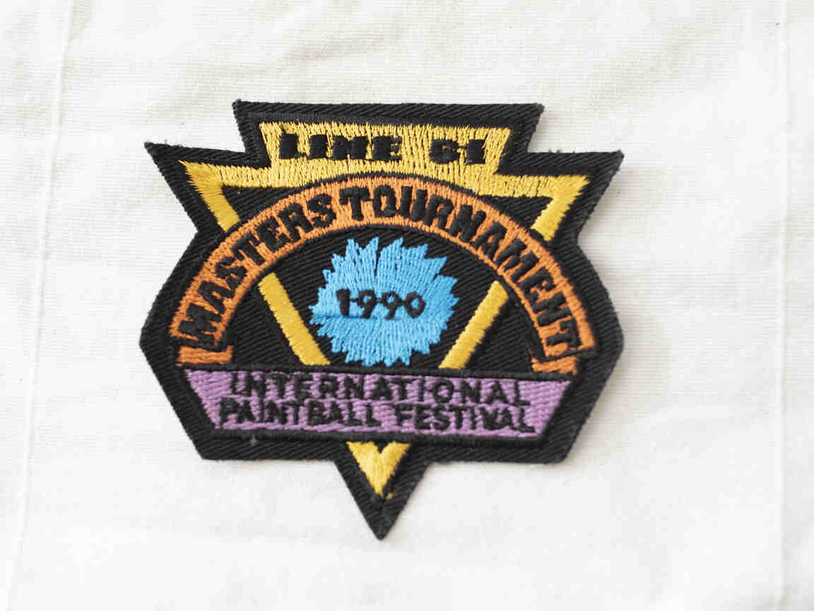 Line SI Masters 1990 tournament patch, looks new, nice edges