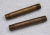 Male to Male 1/8th npt brass fitting. Used shape 2.5 inches long