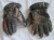 Old gloves, padded, size small