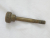 Lapco Taso Nelson back valve body thumbscrew, 10x32, ~1.81 inches in length, brass tarnished used (one)