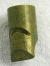 NOS direct feed neck in brass for nelson 007 nelspot. Fits 1inch od bodies and OD of neck is 1 inch