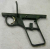 Sheridan Stock frame with Auto Trigger, decent shape but green paint on it.