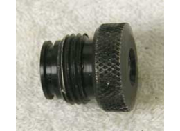 male asa to female 1/8th npt, round knurled top in good shape but has light wrench marks