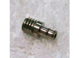 Short chrome low profile 10x32 barb, new