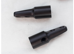 Matte black angled asa, unused, some wear