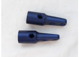 Matte dark blue angled asa, unused, some wear