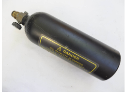 20 oz co2 tank, used shape with on off
