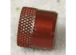 old school red used with bleed hole tank asa thread cover