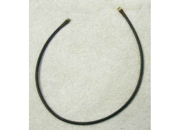 36” old school black plastic hose, 2500psi rated would not recommend over 800 psi, bad shape, ends are rusted