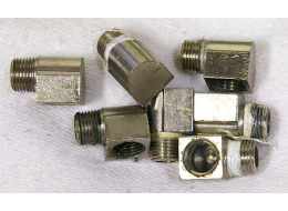 used shape 90 degree 1/8th inch npt fitting.  Used! One Included.